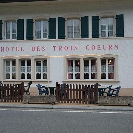 Hotel-Restaurant Des 3 Coeurs Vaulion Eksteriør billede